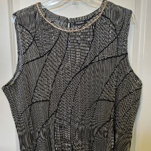 Roz & Ali sleeveless top sz 3X woman NWOT